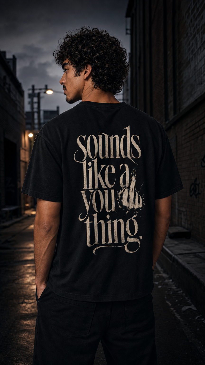 Moody by Nika — sounds like a you thing tee