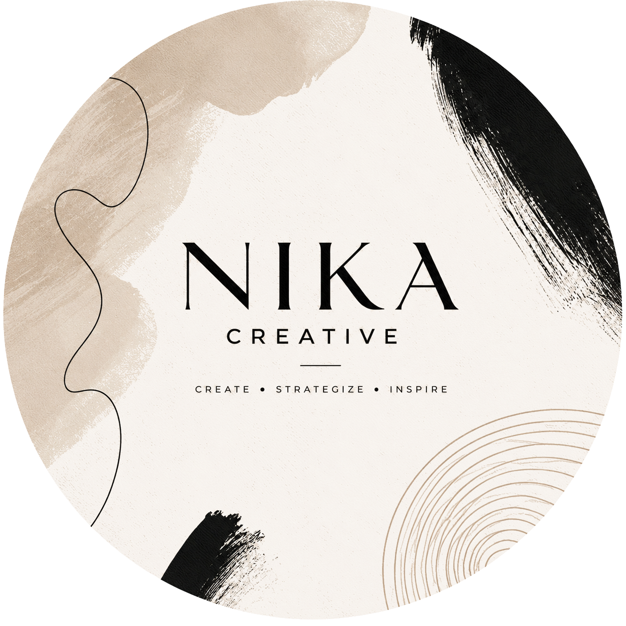 NIKA Creative circular mark