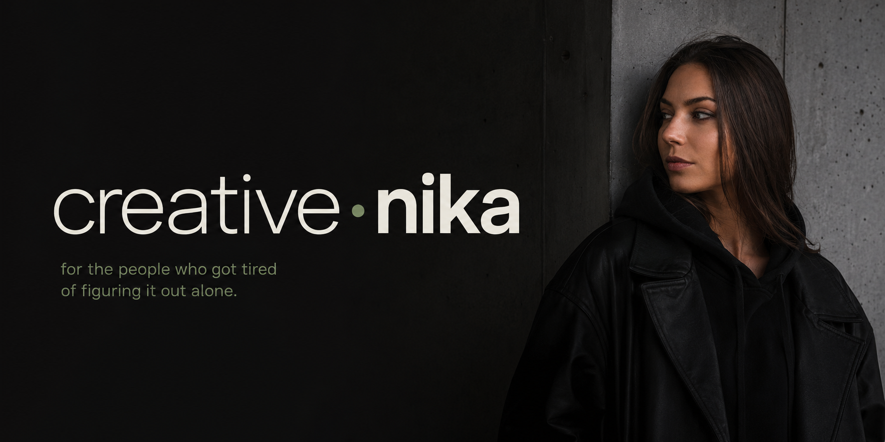 creative·nika — brand banner