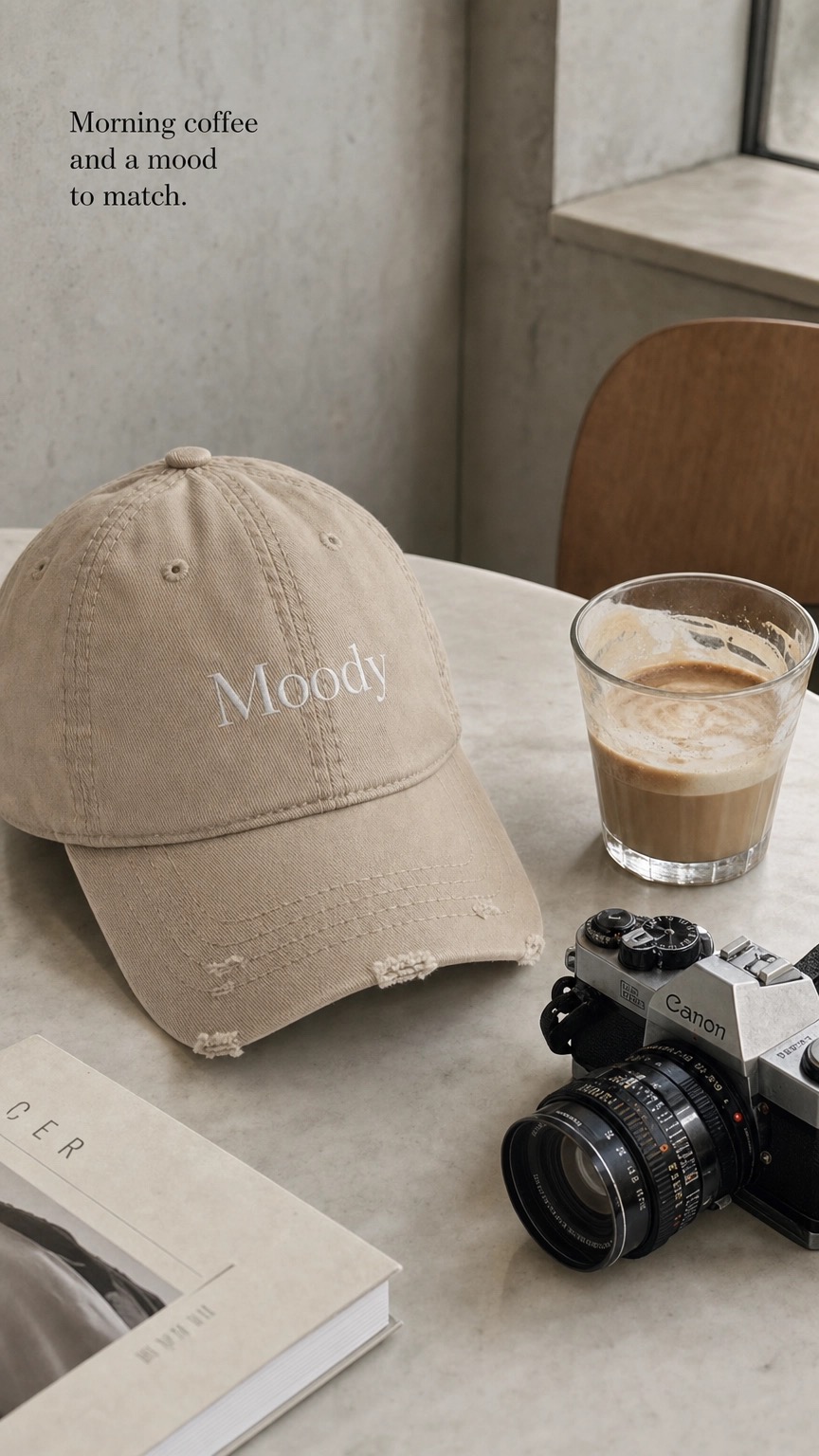 Moody by Nika — morning coffee and a mood to match