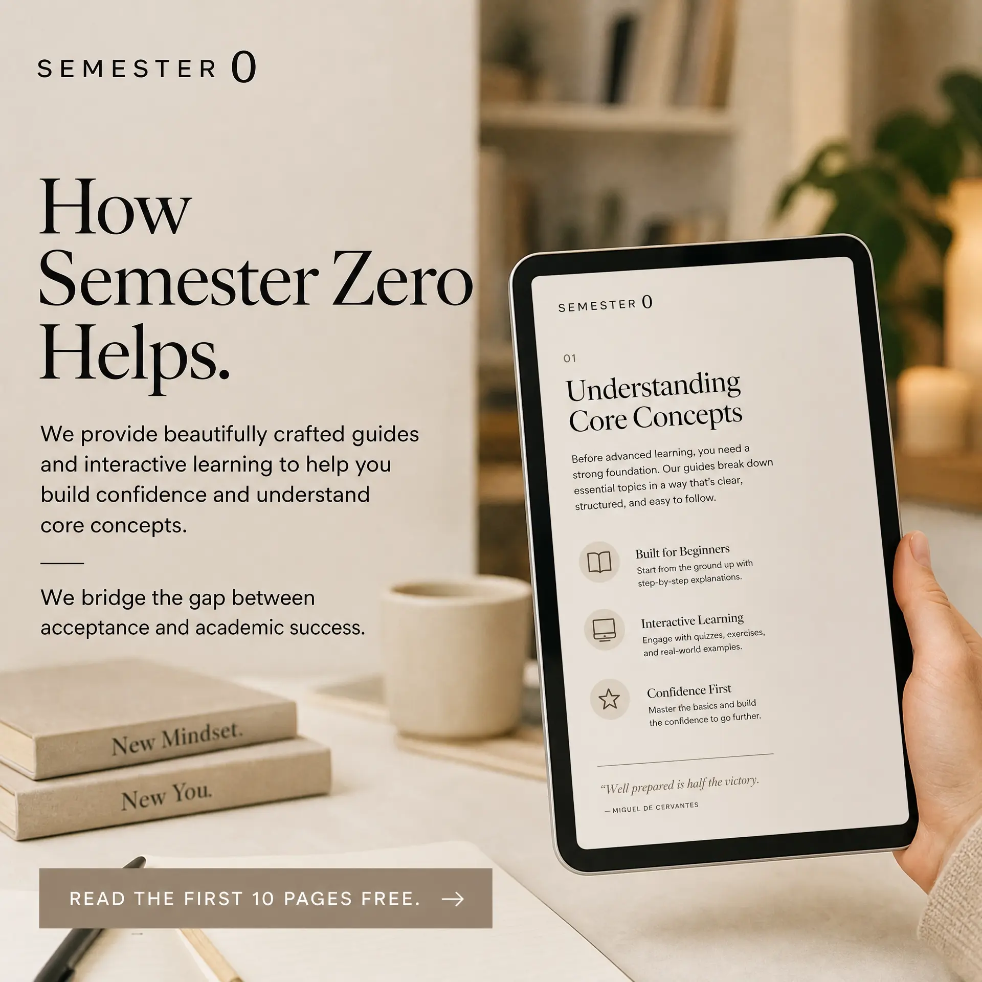 Semester 0 — How Semester Zero helps